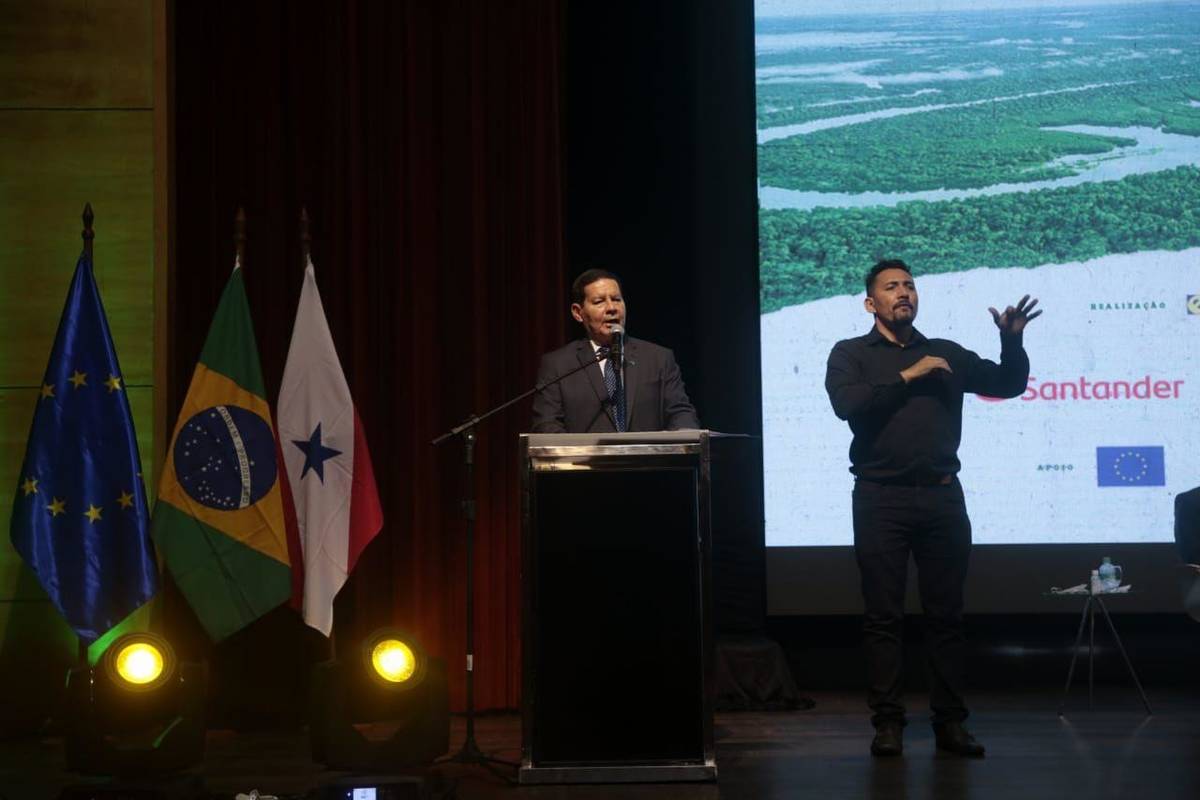 Amazônia in Loco encerra, em Belém, com a participação do vice-presidente Hamilton Mourão 